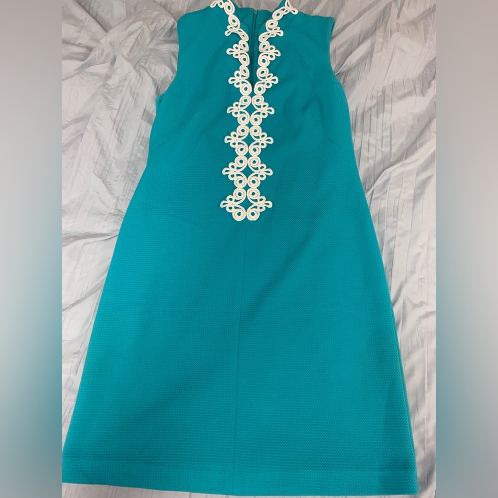 Teal dress